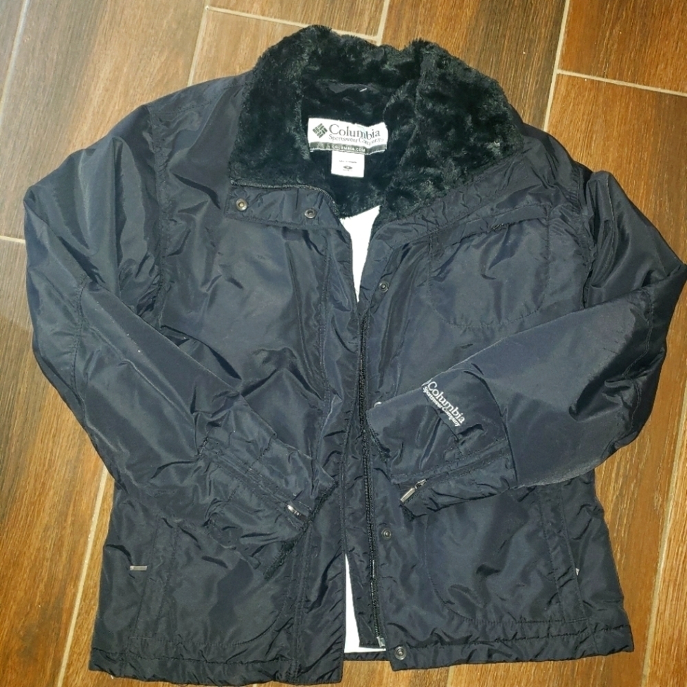 COLUMBIA SPORTSWEAR Black Jacket sz Medium